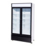 Refrigerated Beverage Display Case 2 Glass Doors - 750 L