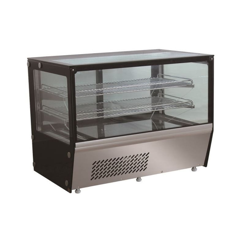 CombiSteel 159L Countertop Refrigerated Display Case - Professional & Compact