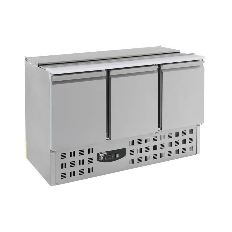 Refrigerated Saladette GN 1/1 - 3 Doors - CombiSteel: Optimal preparation of ingredients