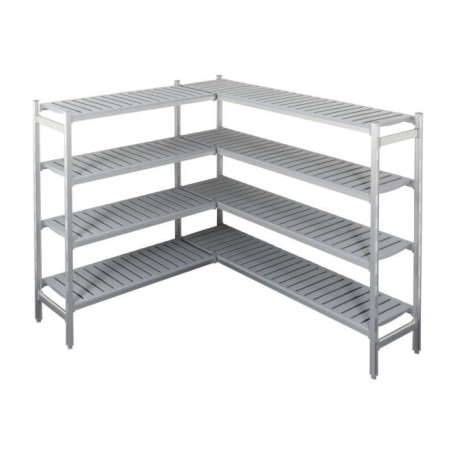 Cold Room Shelving - CombiSteel | 4-Level System, Dimensions L1835 x P450 mm