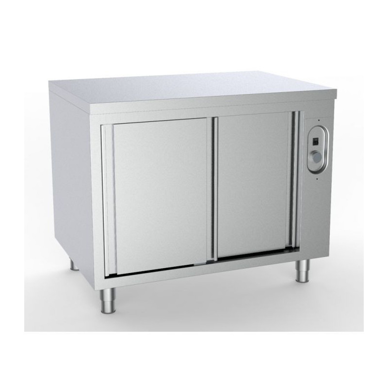 Heated Cabinet 2 Doors - Stainless Steel 430 & 1600mm