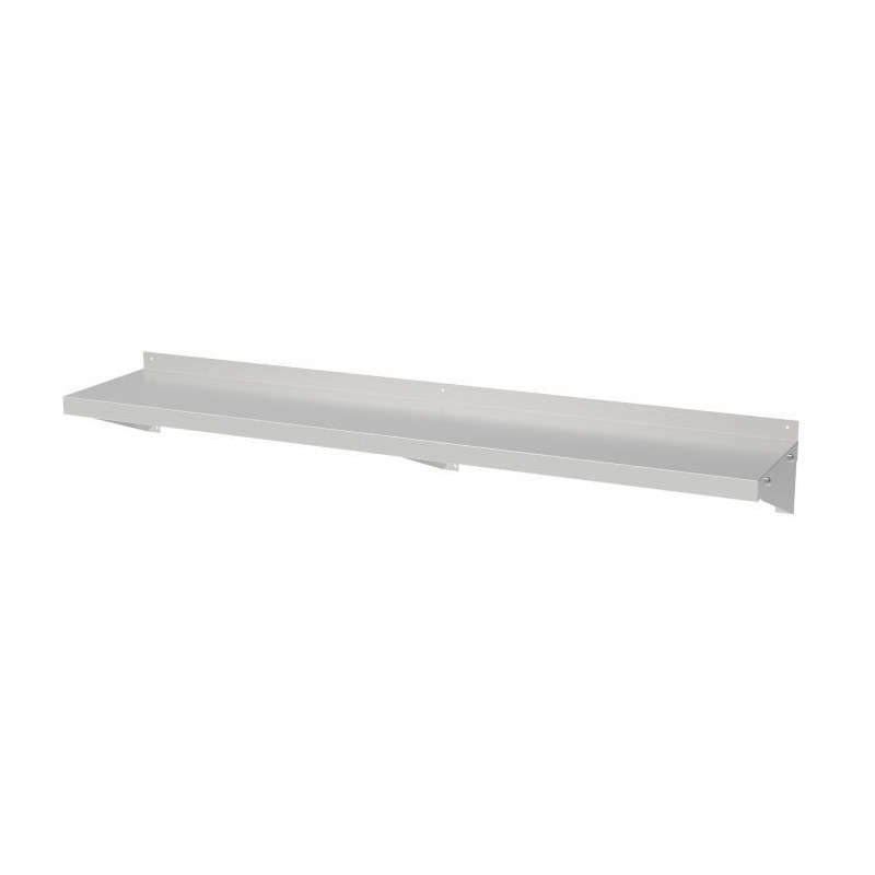 Stainless Steel Wall Shelf 1800x300 mm CombiSteel - Pro Quality | Kitchen Furniture