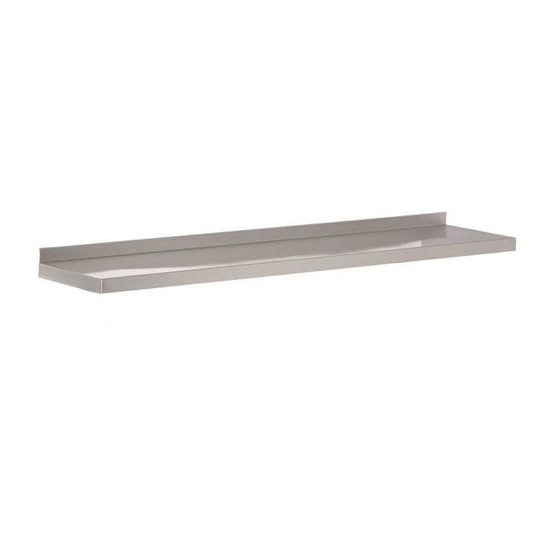 Stainless Steel Wall Shelf 1200 x 400 mm - Robust and Practical