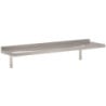 High-quality stainless steel wall shelf for professional kitchen