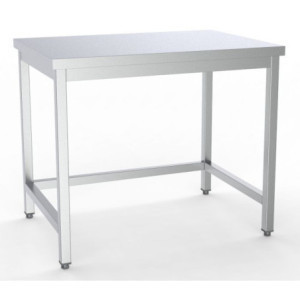 Stainless Steel Table 800x600 mm - Robust and ergonomic