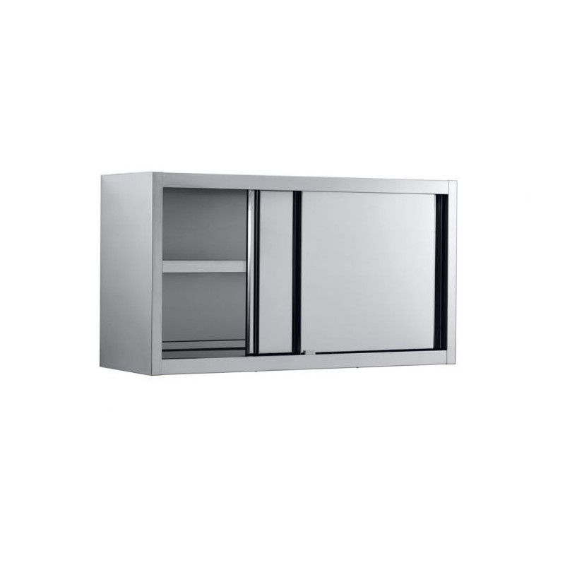 Wall Cabinet Stainless Steel Combisteel - Sliding Doors 1800x400mm