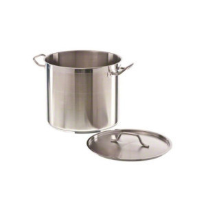 Marmite en Inox avec Couvercle - ø 20 cm - 4 L - CombiSteel