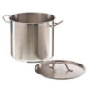 Stainless Steel Pot with Lid - Large Capacity - Combisteel