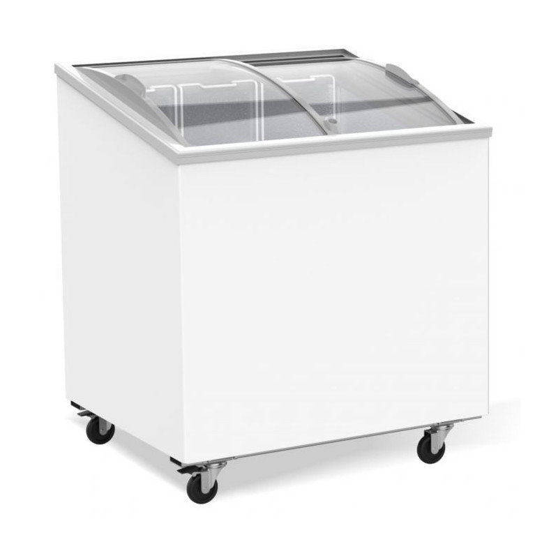 Chest Freezer Glass 198 L CombiSteel Professional