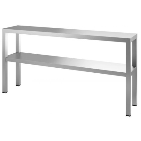 Removable Shelf Table 2 Levels - L 1800 x D 300 mm - CombiSteel