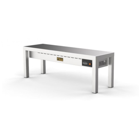 Keramik-Wärmeregal 1 Ebene - 1200x300 mm - Combisteel - Hohe Qualität