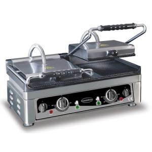 Grill Panini Double Professionnel - Combisteel Rainuré