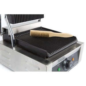 Simple Panini Grill - Grooved Plates | CombiSteel 7455.0450