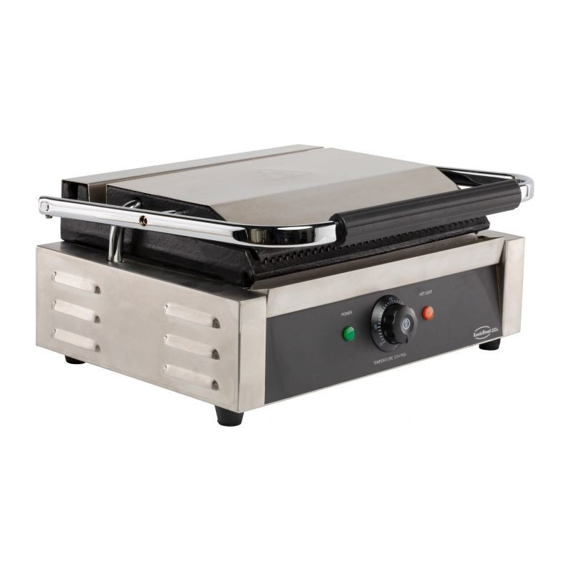 Grill Panini Kontakt Einfach Gerillte Platten CombiSteel