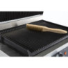 Grill Panini Kontakt Einfach - Gerillte Platten - CombiSteel