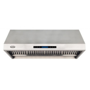 Complete Hood with LED, Motor and Dimmer - Length 1200 mm - CombiSteel