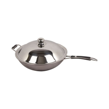 Sauteuse Wok Induction CombiSteel - Stainless Steel