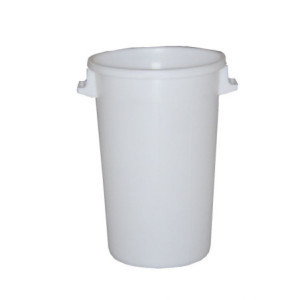 White Trash Can 120 L CombiSteel - Ideal for Professional Kitchen