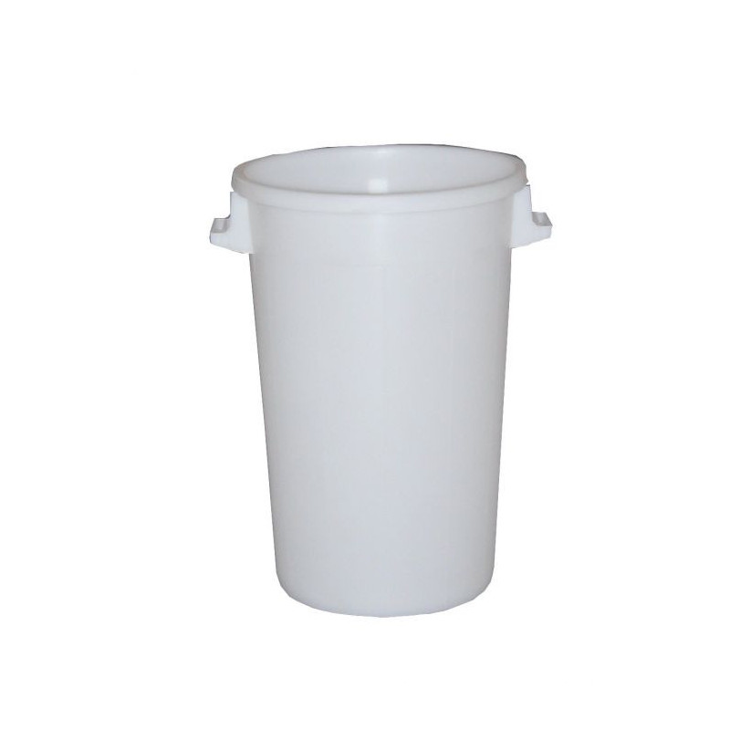 White Trash Can 120 L CombiSteel - Ideal for Professional Kitchen