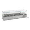 Refrigerated Saladette to Place - 8 GN 1/3 - CombiSteel: Ideal for catering