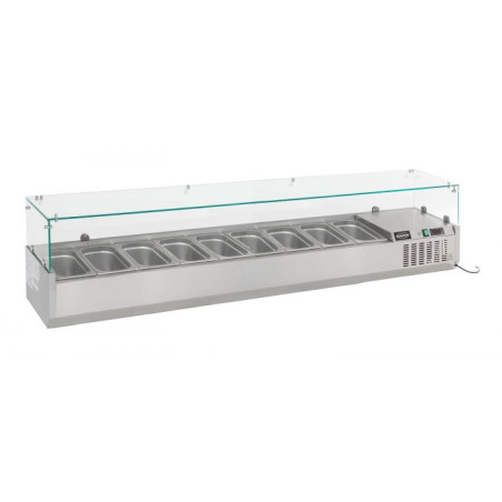 Refrigerated saladette to place - 9 GN 1/3 - CombiSteel: Professional quality