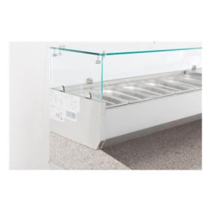 Refrigerated countertop saladette - 9 GN 1/3 - CombiSteel: Professional quality