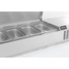 Saladette Réfrigérée Inox 9 GN 1/3 CombiSteel - Préparation Fraîche