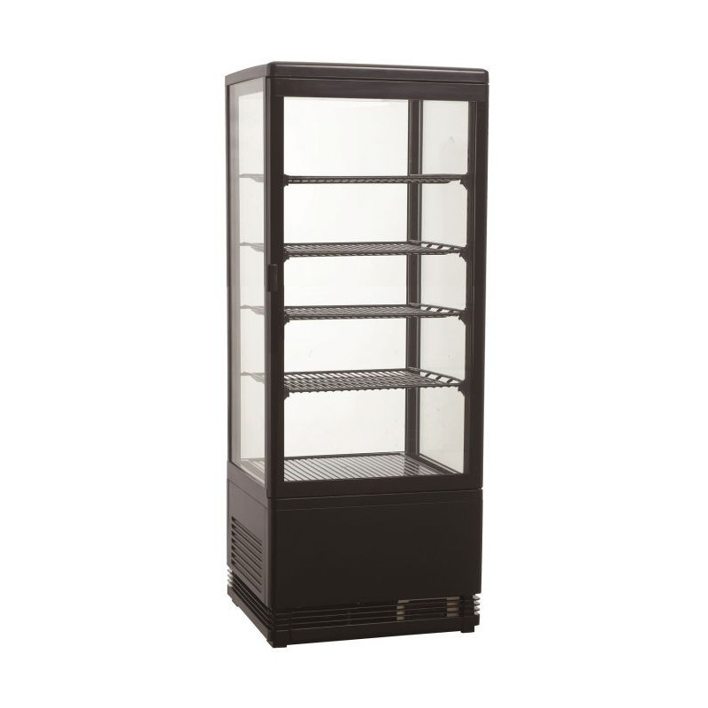 Vitrine Réfrigérée Noire 98L Combisteel - Solution Élégante et Performante