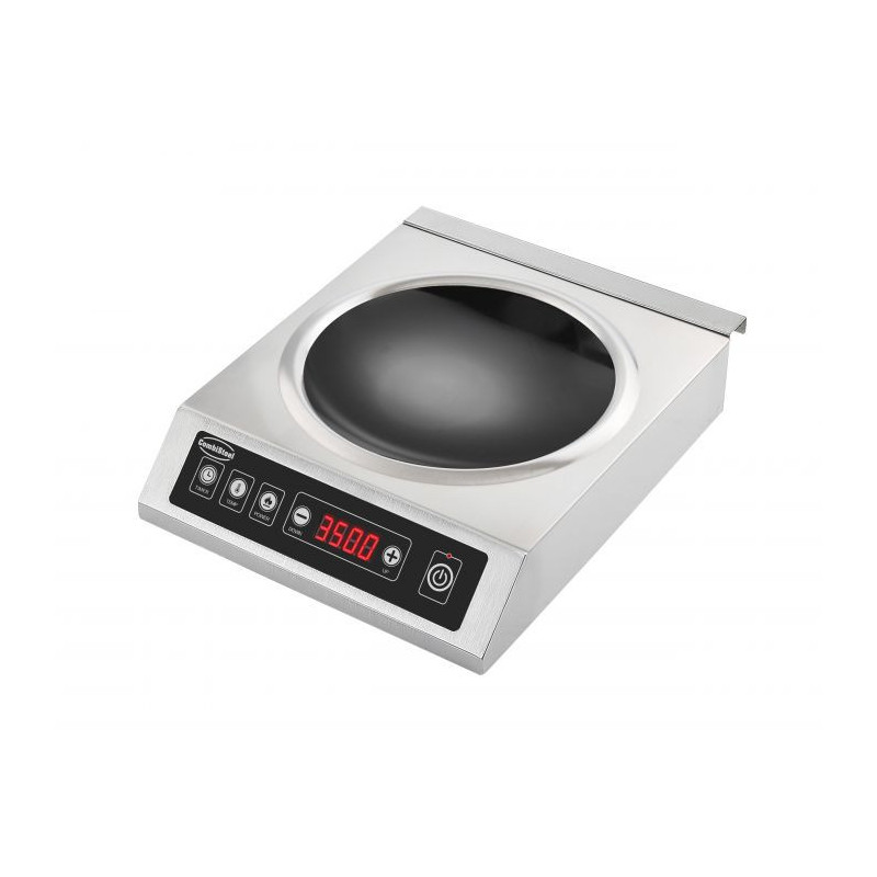 Wok à Induction 3500W CombiSteel - Plaque de cuisson professionnelle