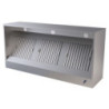 Hotte Cubique LED Inox - Profondeur 950 - 2400 mm CombiSteel