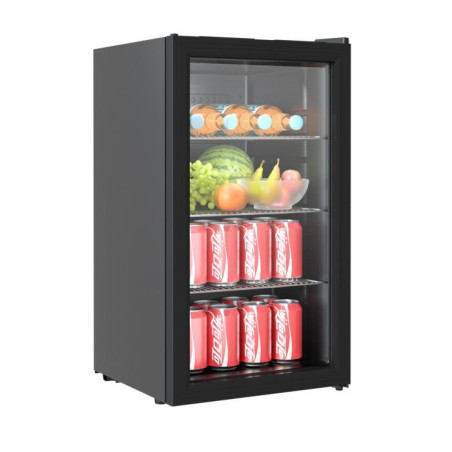 Mini Refrigerated Cabinet with Glass Door - 80 L