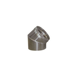 Kurve im Kreis 45° Ø 350 für Haube - CombiSteel