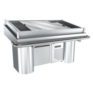 Refrigerated Fish Counter Combisteel in Stainless Steel | Restaurant Furniture