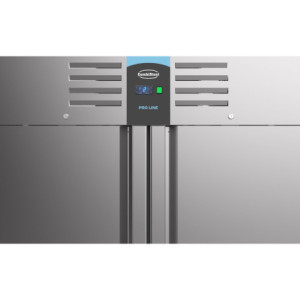 Negative Stainless Steel Refrigerated Cabinet - 2 Solid Doors - 1400 L - CombiSteel