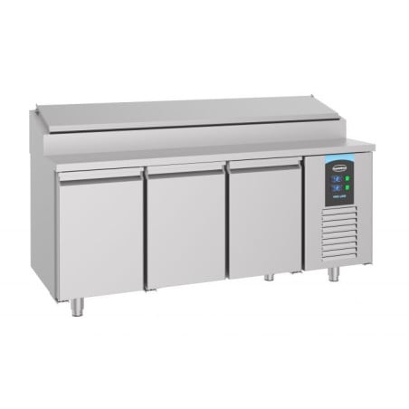 Saladette Réfrigérée 3 Portes 10 GN 1/3 Inox CombiSteel - Profitez de -30% !