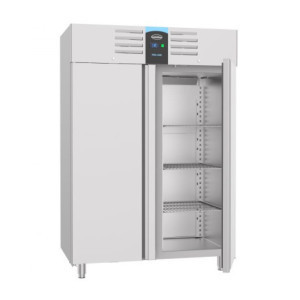 Stainless Steel 2-Door Upright Refrigerator - 1400 L CombiSteel