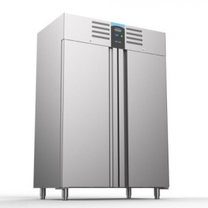 Stainless Steel 2-Door Upright Refrigerator - 1400 L CombiSteel