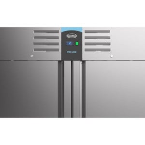 Positive Stainless Steel Refrigerated Cabinet with 2 Doors - 1400 L CombiSteel