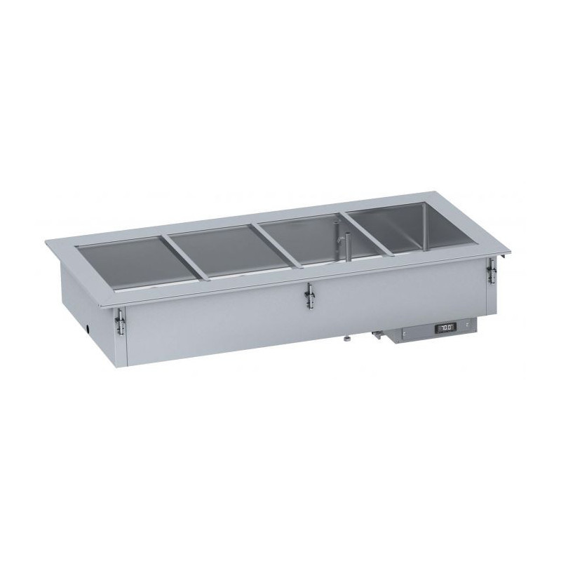 Balise Title optimisée SEO pour le produit : Bain-Marie Drop-In à Remplissage d'Eau Manuel - 4/1 CombiSteel : Maintien parfait d