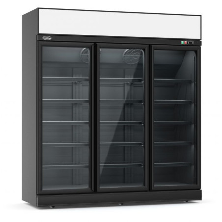 Kühlschrank mit 3 Glastüren und positiver Kühlung 1530 L - CombiSteel