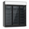 Positive Refrigerated Display Case with 3 Glass Doors - 1530 L - CombiSteel