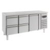Positive Kühltisch GN 1/1 mit 1 Tür und 4 Schubladen - 417 L - CombiSteel