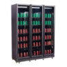 Positive Kühlvitrine mit 3 Glastüren - 1200 L - CombiSteel