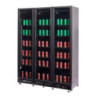 Positive Kühlvitrine mit 3 Glastüren - 1200 L - CombiSteel