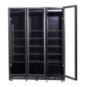 Positive Kühlvitrine mit 3 Glastüren - 1200 L - CombiSteel