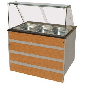 Hot Buffet - 3 GN 1/1 in Stainless Steel | Combisteel