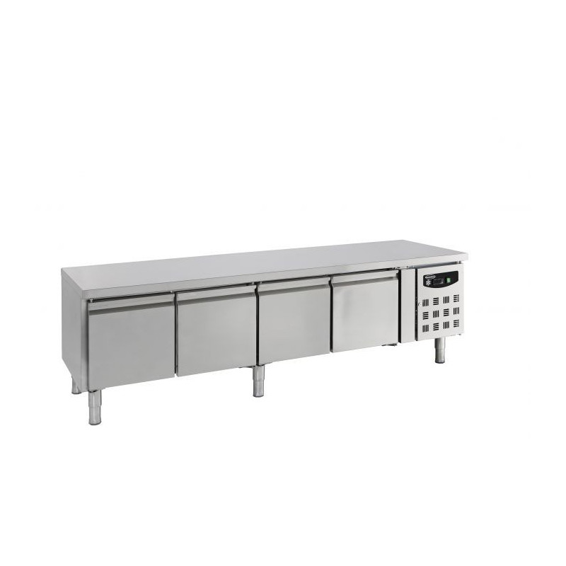 Table Réfrigérée Positive GN 1/1 - 4 Portes CombiSteel 7450.0765 | Professionnelle & Performante