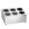 BK60 covered trays in stainless steel - Brand Bartscher