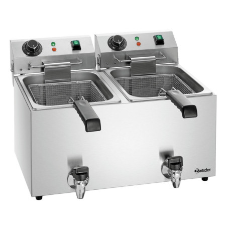 Fryer SNACK IV Plus Bartscher | Double tank, optimal 190°C