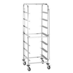 ASP700 Bartscher washing rack trolley: Efficient professional storage.